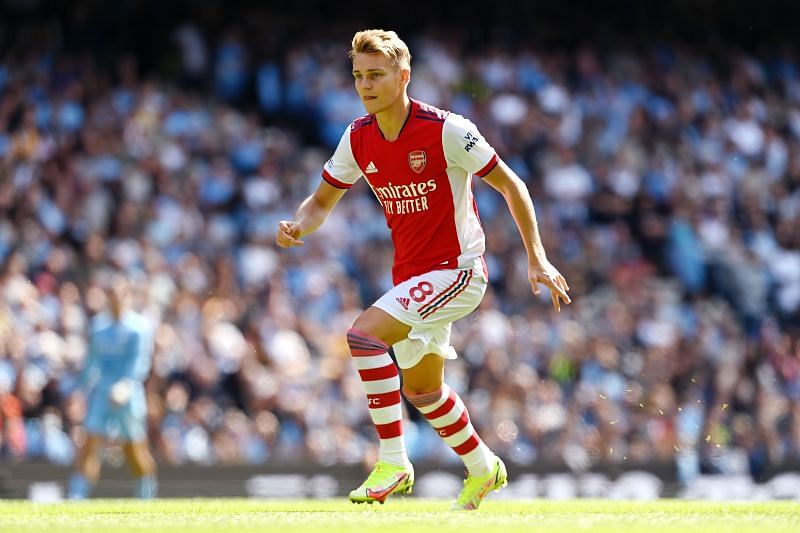 Martin Odegaard has arrived at Arsenal on a permanent move.